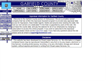 Tablet Screenshot of garfield.oklahoma.usassessor.com