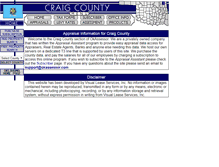 Tablet Screenshot of craig.oklahoma.usassessor.com