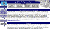Tablet Screenshot of kay.oklahoma.usassessor.com