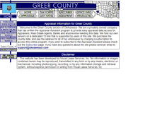 Tablet Screenshot of greer.oklahoma.usassessor.com