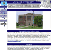 Tablet Screenshot of grant.oklahoma.usassessor.com