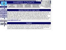 Tablet Screenshot of harper.oklahoma.usassessor.com