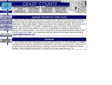 Tablet Screenshot of grady.oklahoma.usassessor.com