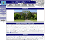 Desktop Screenshot of custer.oklahoma.usassessor.com